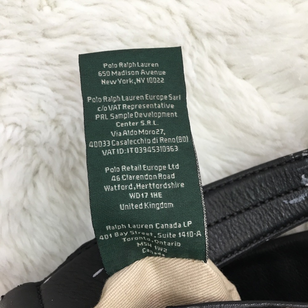 Ralph Lauren Black Leather Hobo Bag - Picture 8 of 8